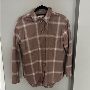 Madewell Plaid flannel Shirt